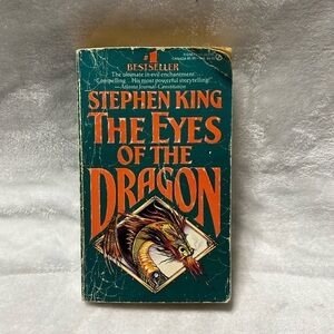 The Eyes of the Dragon by Stephen King 1988 paperback book